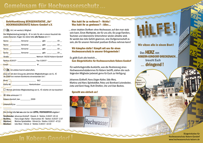 Flyer 2009 – Hilfe! – Juni 2009