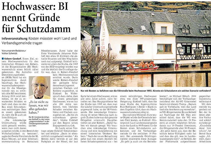 Rhein-Zeitung, 15.07.2015 – Bürgerinitiative nennt Gründe