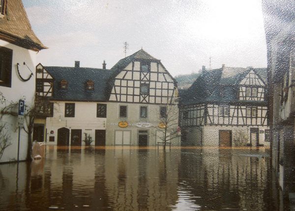 Hochwasser 1983 - Marktplatz