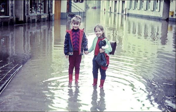 Hochwasser 1983 - Marktplatz