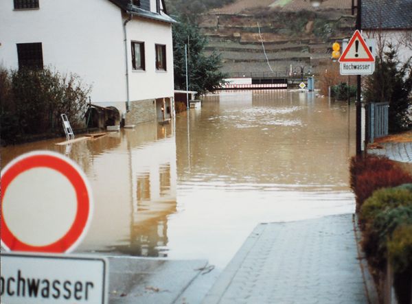 Hochwasser 1993 - Kastorbachstraße