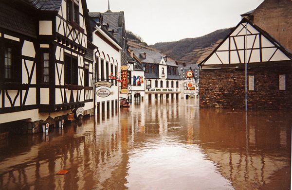 Hochwasser 1993 - Fährstraße