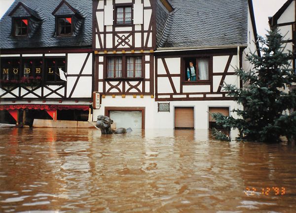 Hochwasser 1993 - Marktplatz