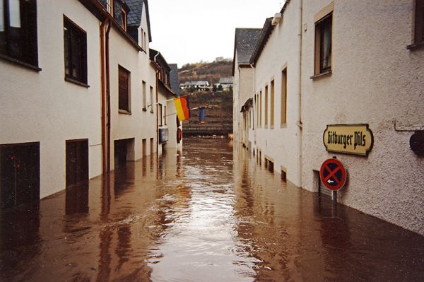 Hochwasser 1993 - Schifferstraße