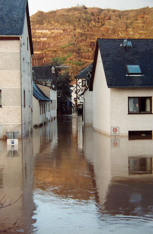 Hochwasser 1993 - Moselweg