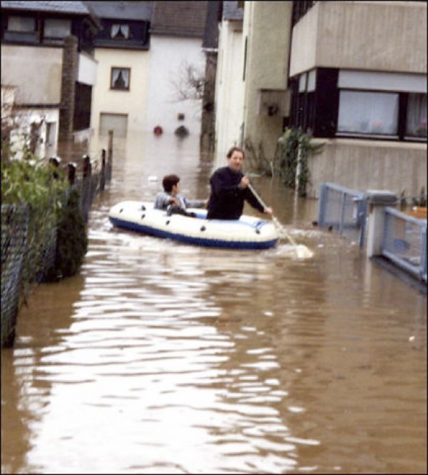 Hochwasser 1993 - Fährstraße